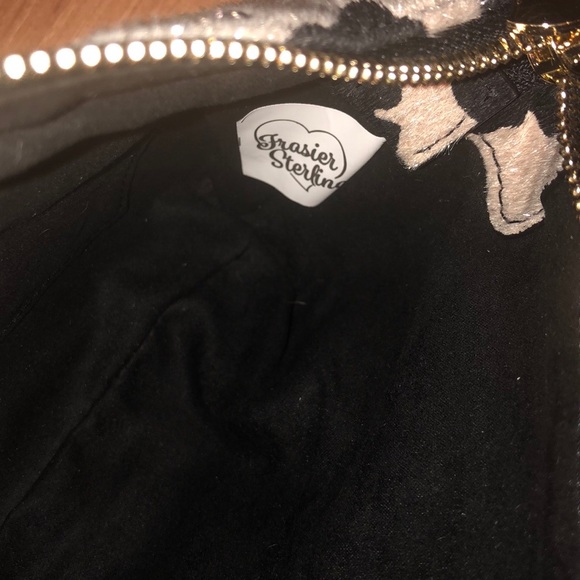 Frasier Sterling 99% Angel Shoulder Bag in Cow Print - Picture 4 of 6